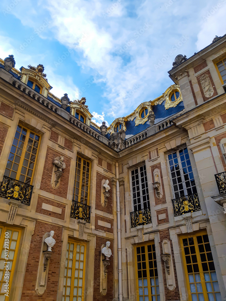 Palace of Versailles, UNESCO World Heritage Site, Yvelines, Region Ile-de-France, France 