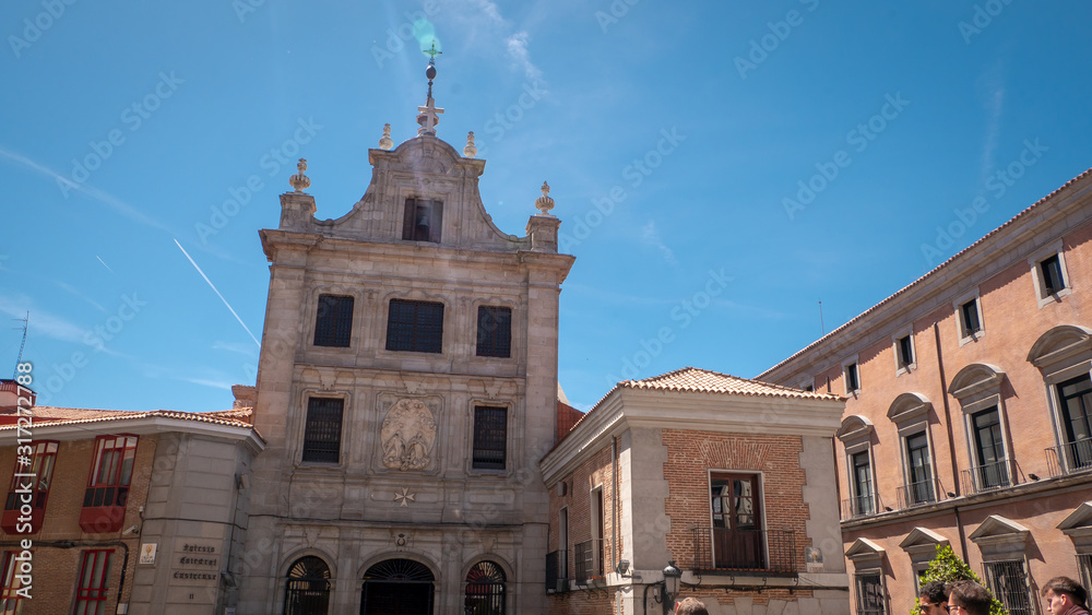 Obraz premium Traditional spring festival colled San Isidro in the capital of Spain, Madrid