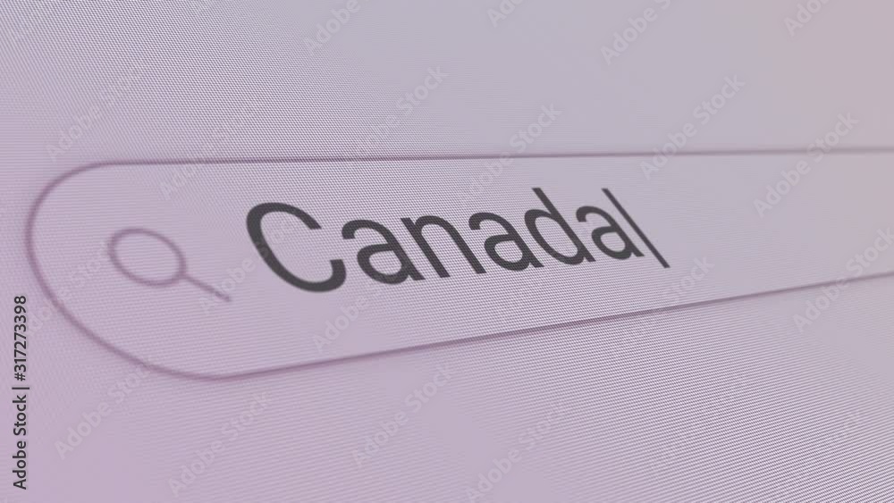 Canada Search Bar Close Up Single Line Typing Text Box Layout Web Database Browser Engine Concept Canada Search Bar Close Up Single Line Typing Text Box Layout Web Database Browser Engine Concept