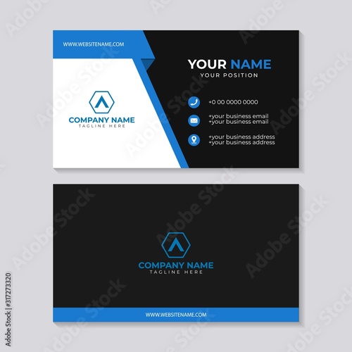 Business card template