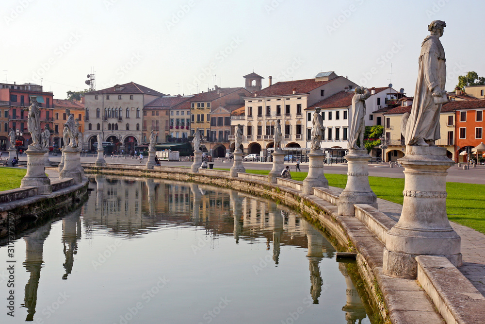 Prato della Valle Square in Padua / Italy
