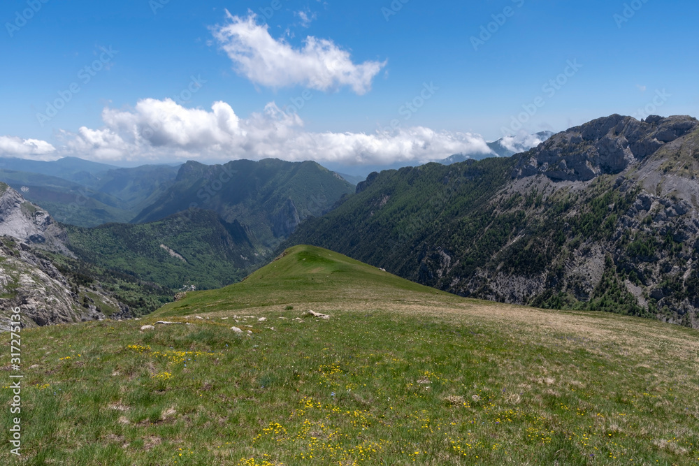 Fototapeta premium Ligurian Alps, northwestern Italy