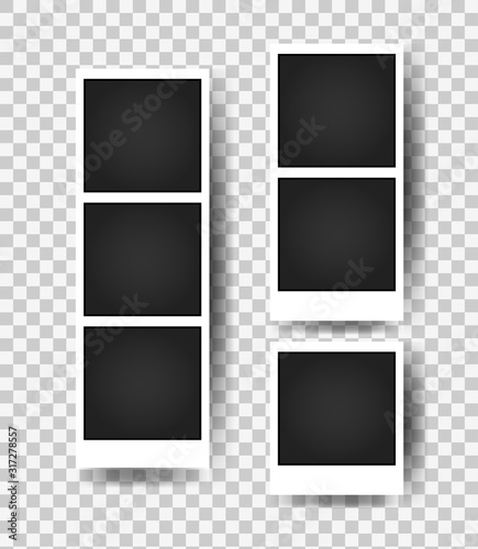 Retro photo frames