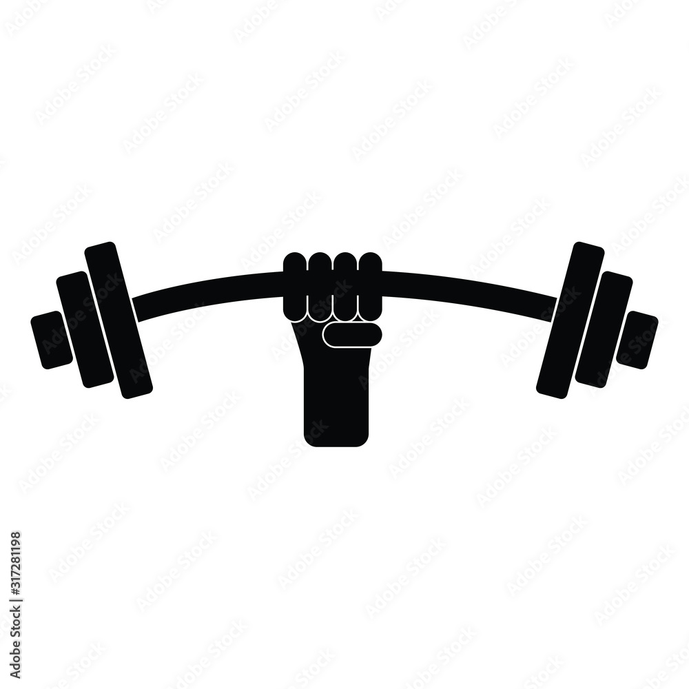 lifting weight icon, barbell, fitness, gym - obrazy, fototapety, plakaty 