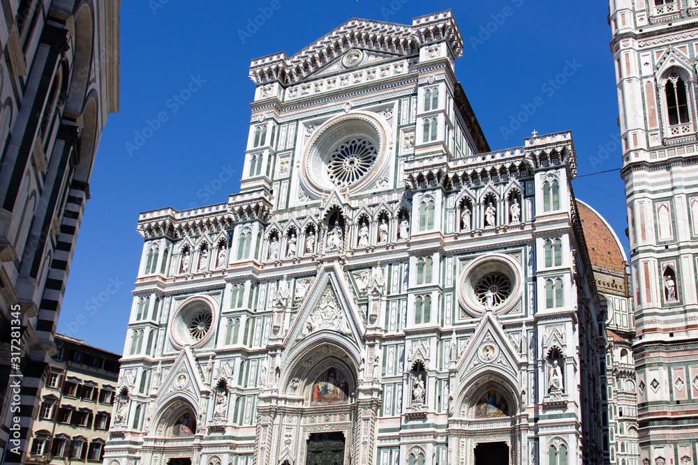 View of Santa Maria del Fiore in Florence