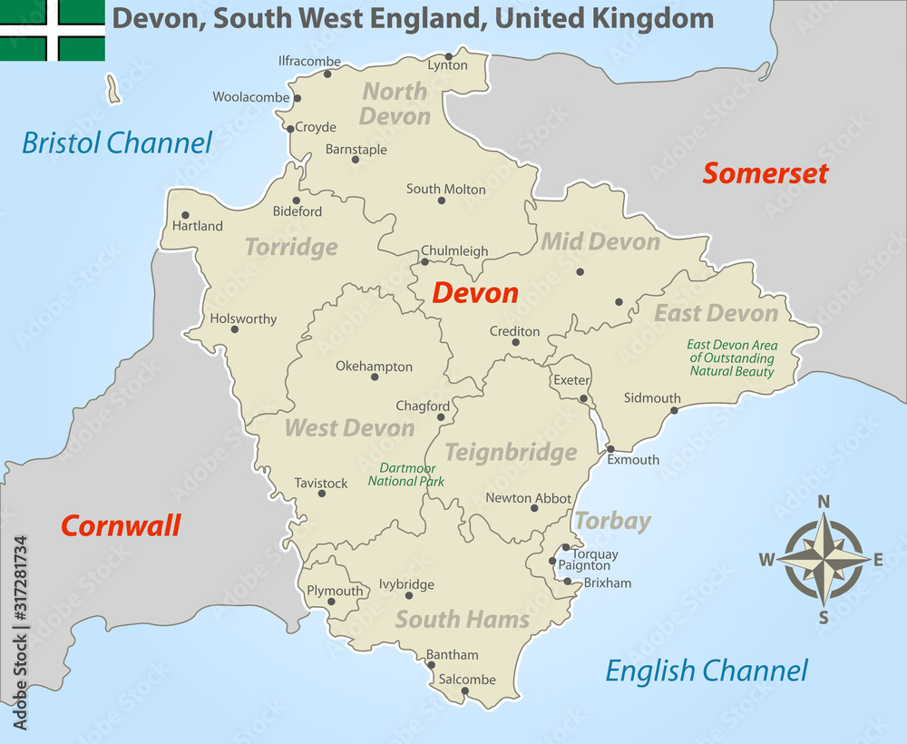 Devon, South West England, UK