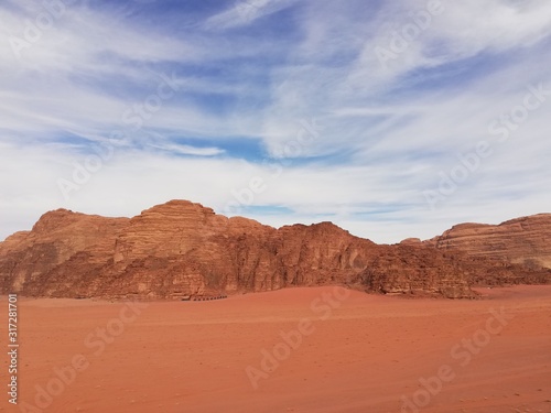 ワディラム 砂漠と山