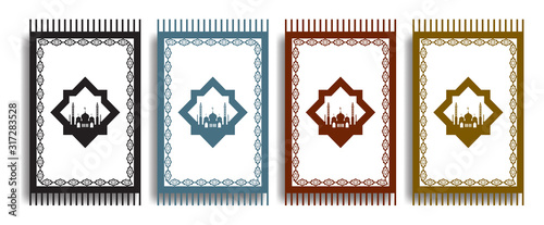 Islamic prayer rug collection