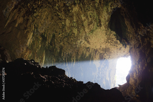 View inside Deer cave in Gunung Mulu National Park