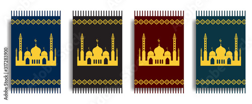 Islamic prayer rug collection