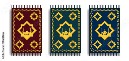 Islamic prayer rug collection