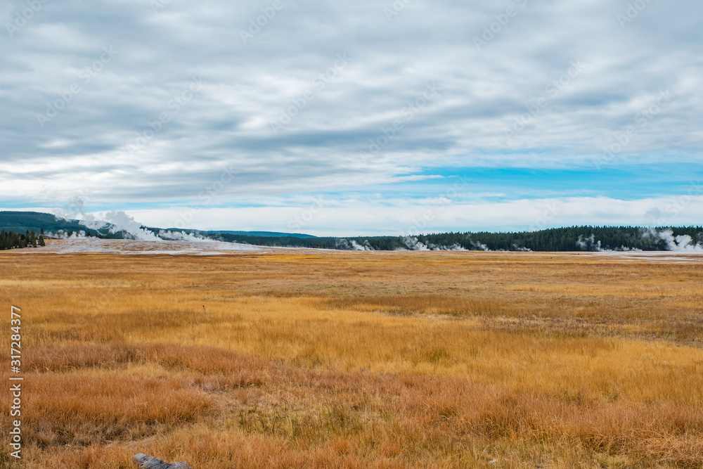 Yellowstone National Park in Wyoming Yellowstone National Park in Wyoming