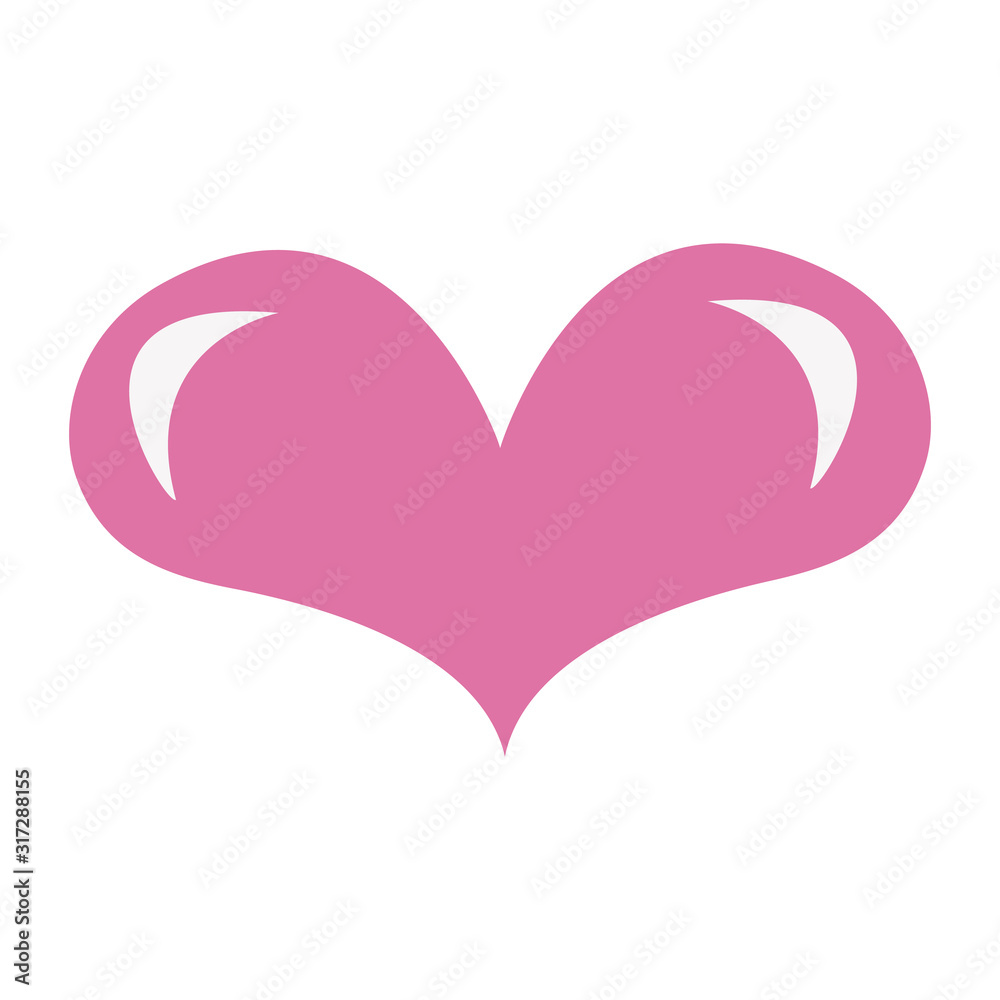 Vector heart of outline hand drawn heart icon. Illustration for your graphic design. Vector heart of outline hand drawn heart icon. Illustration for your graphic design.