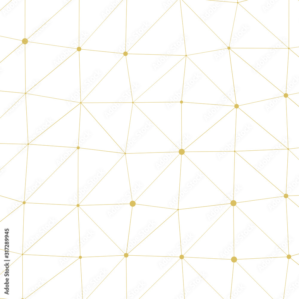 Obraz premium Abstract Low Polygon color Generative Art background illustration