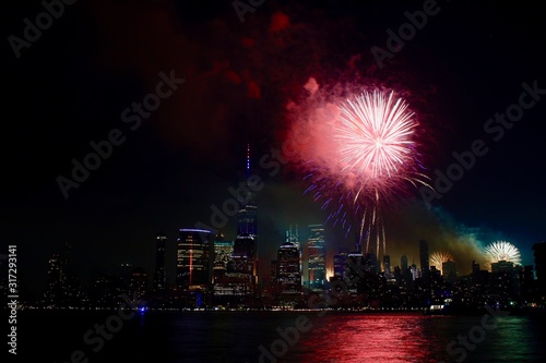 4th of July firework New York City