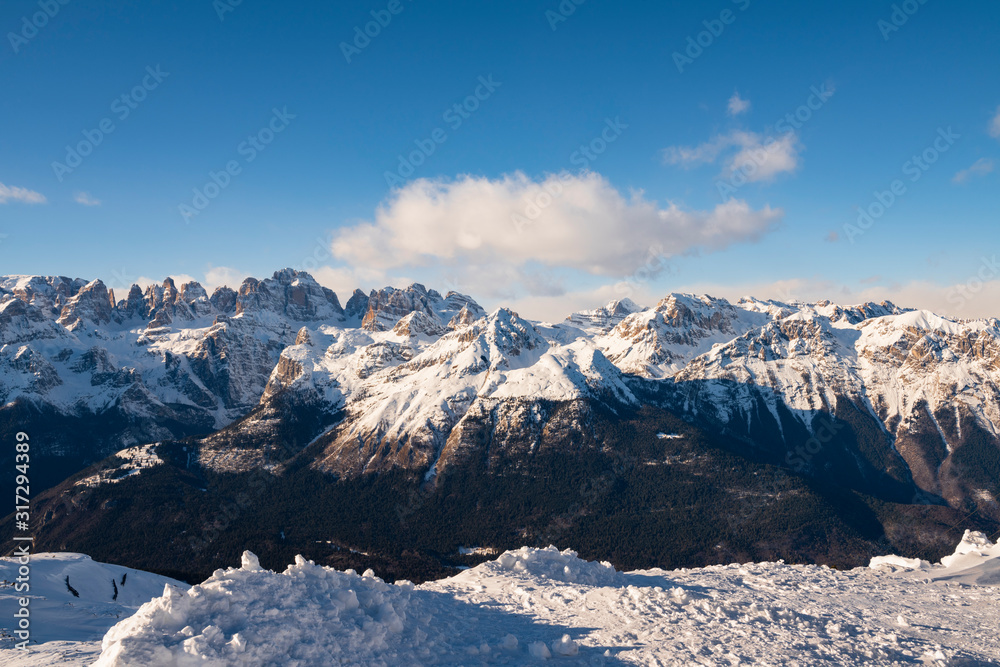 Snowy Brenta Dolomites - Alps