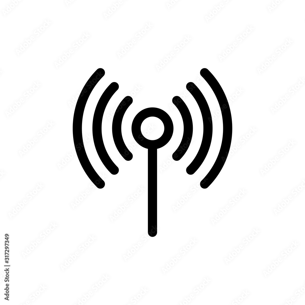 Signal icon trendy Signal icon trendy