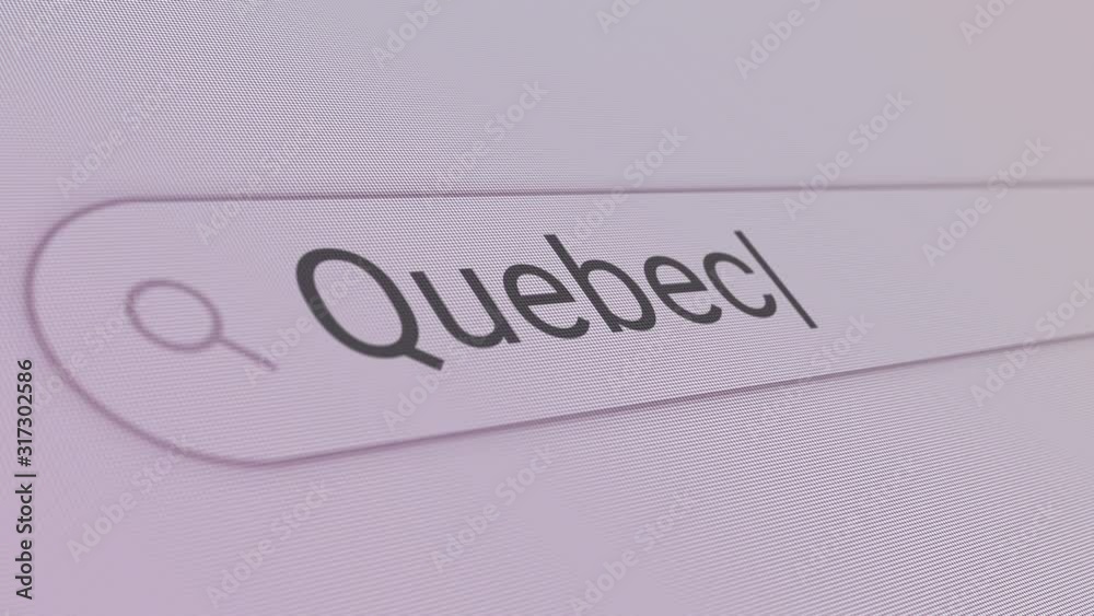 Quebec Search Bar Close Up Single Line Typing Text Box Layout Web Database Browser Engine Concept Quebec Search Bar Close Up Single Line Typing Text Box Layout Web Database Browser Engine Concept