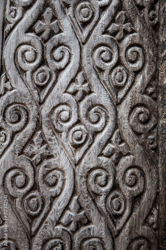 Vintage wood texture as background.