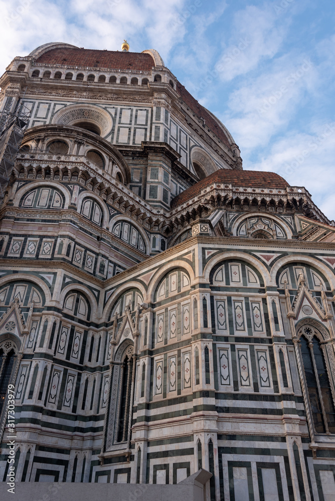 Baptistery of San Giovanni is one of the oldest churches in Florence, located in front of the city Cathedral, the church of Santa Maria del Fiore.
