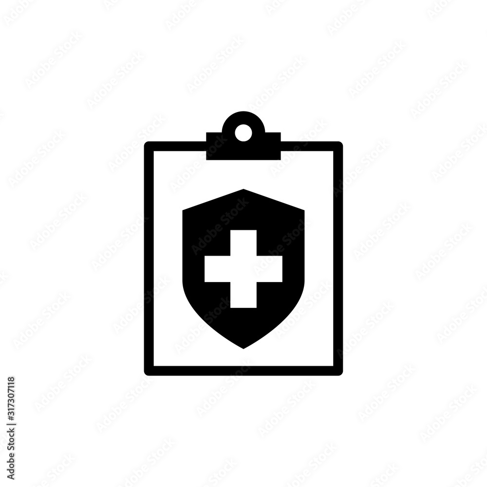 Obraz premium Medical record icon