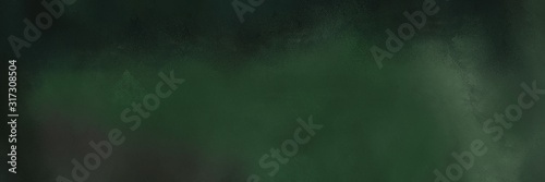 Foto antique horizontal background texture with very dark blue, very dark green and d