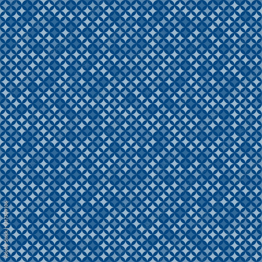 Blue Geometric Background  Vector Patterns