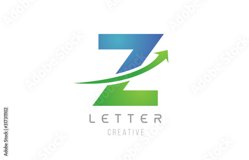 green blue swoosh arrow letter alphabet Z for company logo icon design Free Download green blue swoosh arrow letter alphabet Z for company logo icon design - GFXLoad