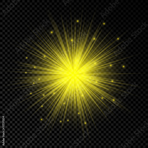 Light effect of lens flares