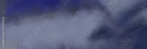 grunge horizontal background design with slate gray, very dark blue and dark slate gray color