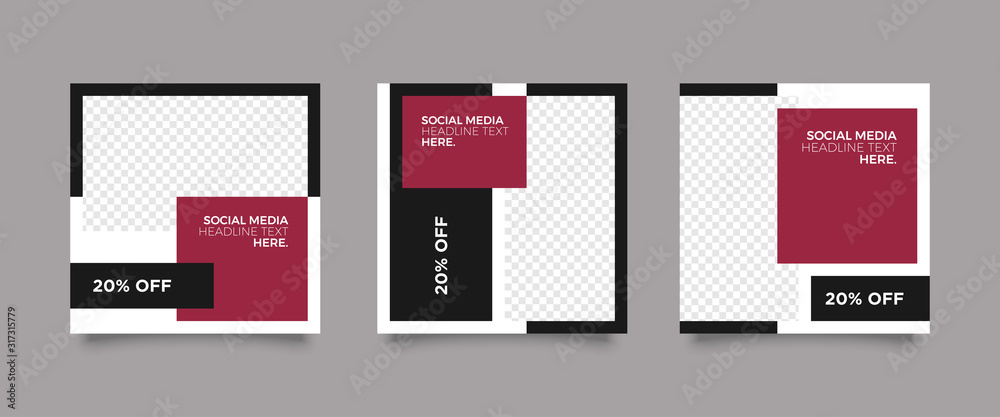 Modern promotion square web banner for social media mobile apps. Elegant sale and discount promo backgrounds for digital marketing Modern promotion square web banner for social media mobile apps. Elegant sale and discount promo backgrounds for digital marketing