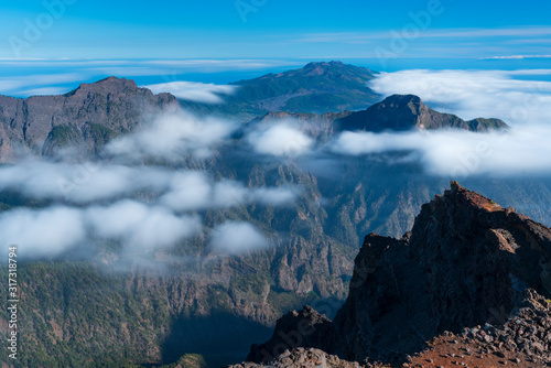 Caldera de Taburiente National Park, La Palma island, Canary Islands, Spain, Europe, Unesco Biosphere Reserve