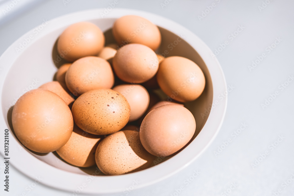 eggs in a bowl eggs in a bowl