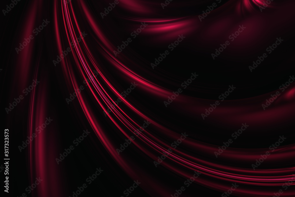 Fototapeta premium Seiden Vorhang Hintergrund