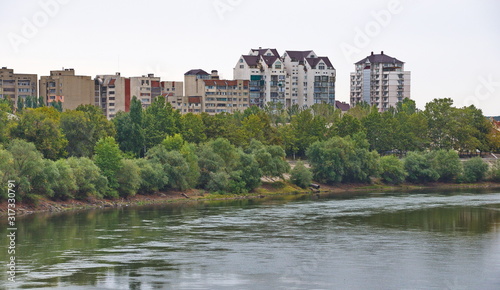 Wohnbauten in Tiraspol (Republik Moldau/nicht anerkannter Separatstaat Transnistrien)