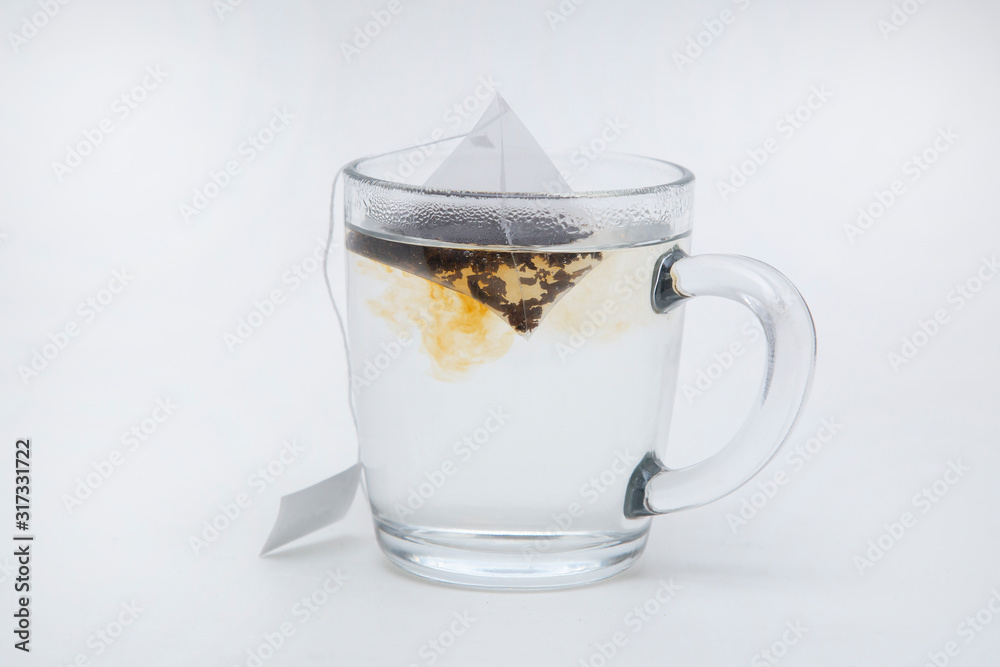 Tea bag. Tea in pyramid bags. Tea for quick use. Tea bag. Tea in pyramid bags. Tea for quick use.