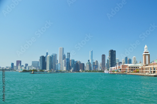 Chicago from Lake Michigan © Jess