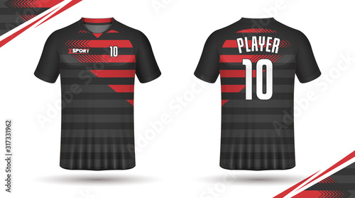 Soccer jersey template sport t shirt design