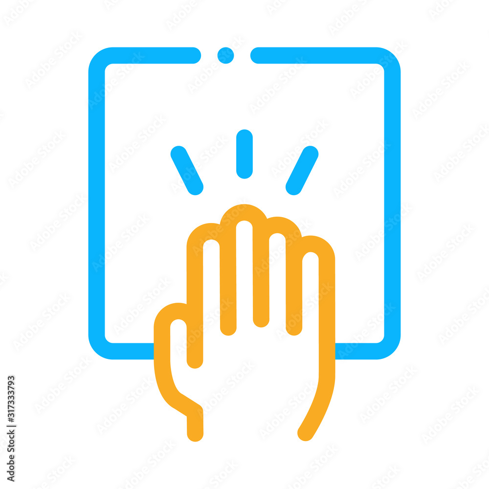 Hand Clapping Icon Vector. Outline Hand Clapping Sign. Isolated Contour Symbol Illustration Hand Clapping Icon Vector. Outline Hand Clapping Sign. Isolated Contour Symbol Illustration