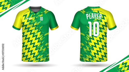 Soccer jersey template sport t shirt design