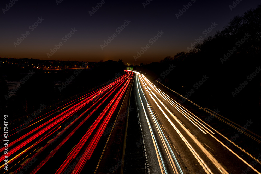 industry, background, automotive, ring, munster, cork city, ireland, cork, colors, outdoor, cold, silence, amazing, light, highway, city, cityscape, night, long exposure, exposure, long, trail, trails