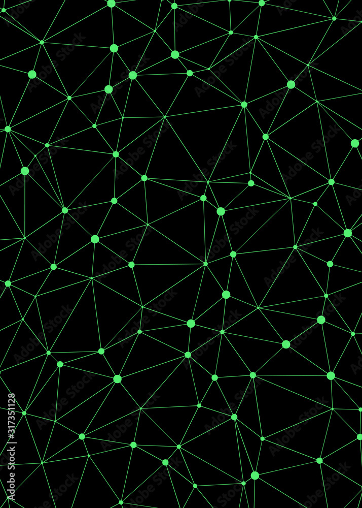 Abstract Low Polygon color Generative Art background illustration Abstract Low Polygon color Generative Art background illustration