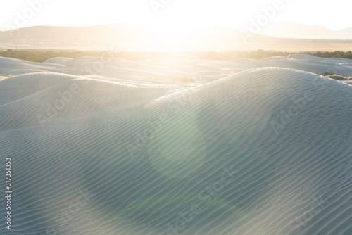 Fototapeta Naklejka Na Ścianę i Meble -  The Little Sahara sand dunes