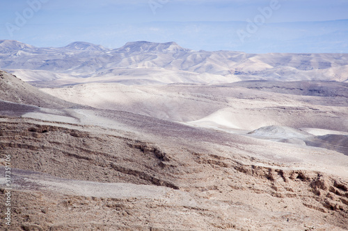Desert from Arad Overlook, Israel.
