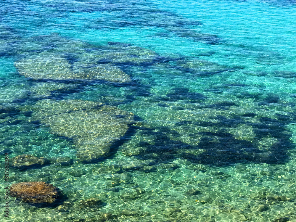 透き通った海（クロアチア）