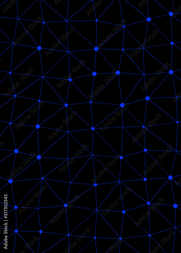 Abstract Low Polygon color Generative Art background illustration Abstract Low Polygon color Generative Art background illustration