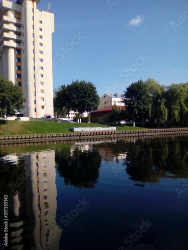 view of the hostels of Minsk