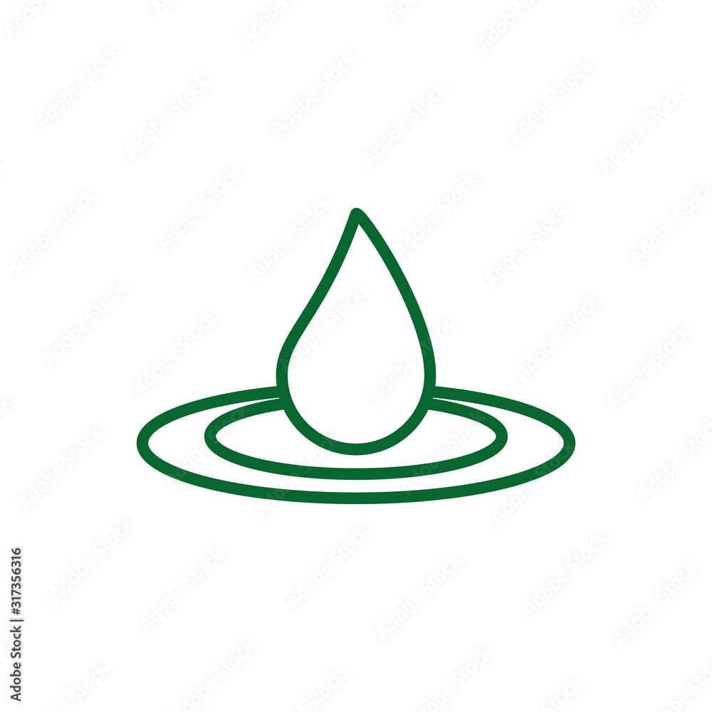 Isolated water drop vector design Isolated water drop vector design