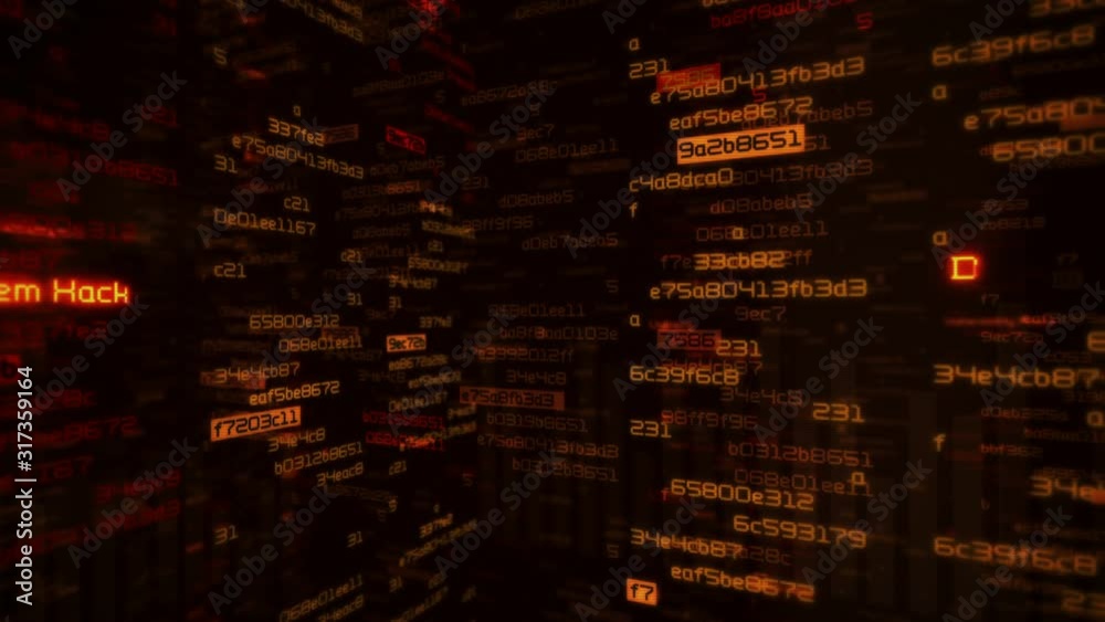 Technology background. Security breach concept, warning texts in a virtual environment. System hacked. Technology background. Security breach concept, warning texts in a virtual environment. System hacked.