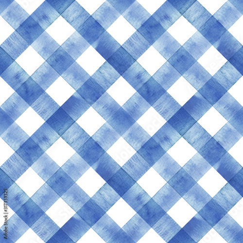 Watercolor diagonal stripe ...
